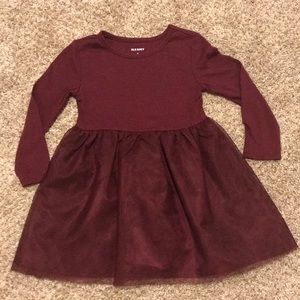 Old Navy Long Sleeved Tulle Dress